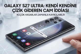 Ekranındaki çizikleri kendi kendine onaran Samsung Galaxy S27 Ultra konsept tasarımı