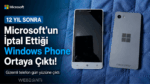 Microsoft’un iptal ettiği Windows Phone prototipi