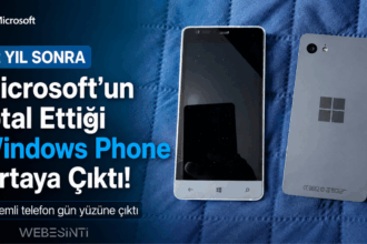 Microsoft’un iptal ettiği Windows Phone prototipi
