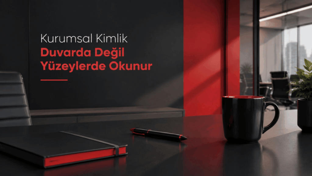 Kurumsal Kimlik Duvarda Değil Yüzeylerde Okunur