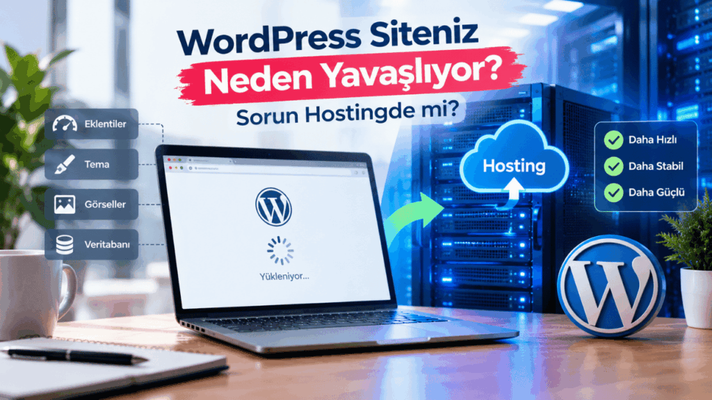 WordPress Siteniz Neden Yavaşlıyor, Sorun Hostingde mi