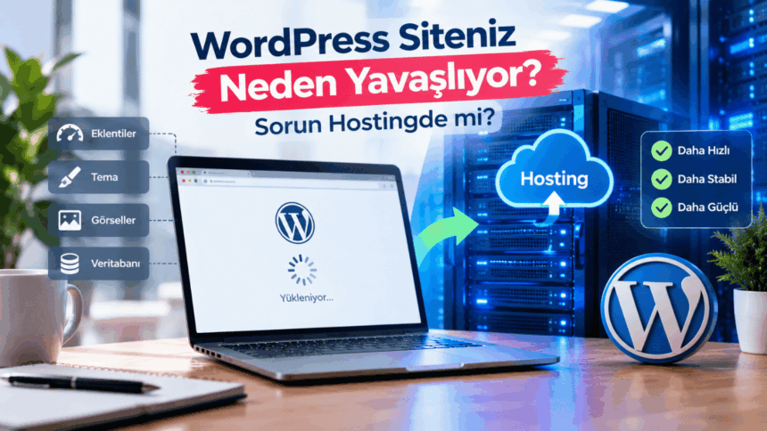 WordPress Siteniz Neden Yavaşlıyor, Sorun Hostingde mi